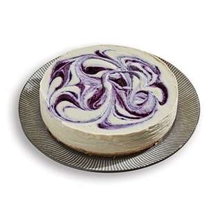 Silken Tofoo Berry Swirl Cheesecake
