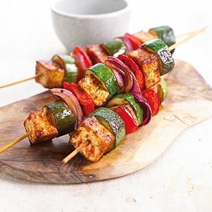 Tofu & Vegetable Skewers